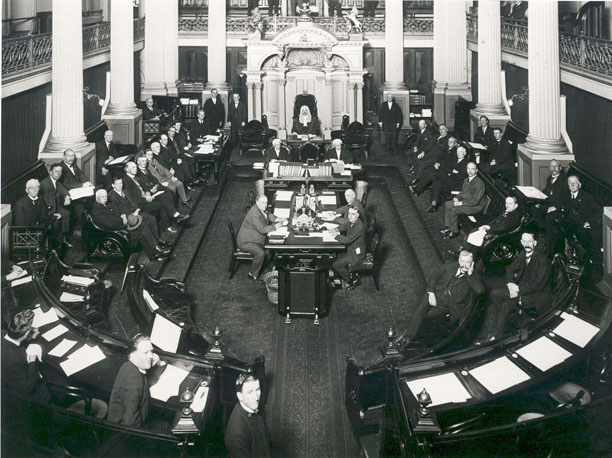 The Senate, Parliament House, Melbourne, 10 August 1923 nla.pic- vn4199499, National Library of Australia