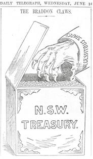 Cartoon from historic edition of the Daily Telegraph