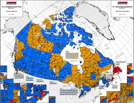 Figure 4: 41st Canadian general election