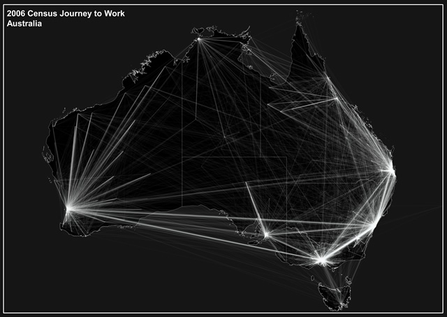 2006 Census Journey to Work Australia