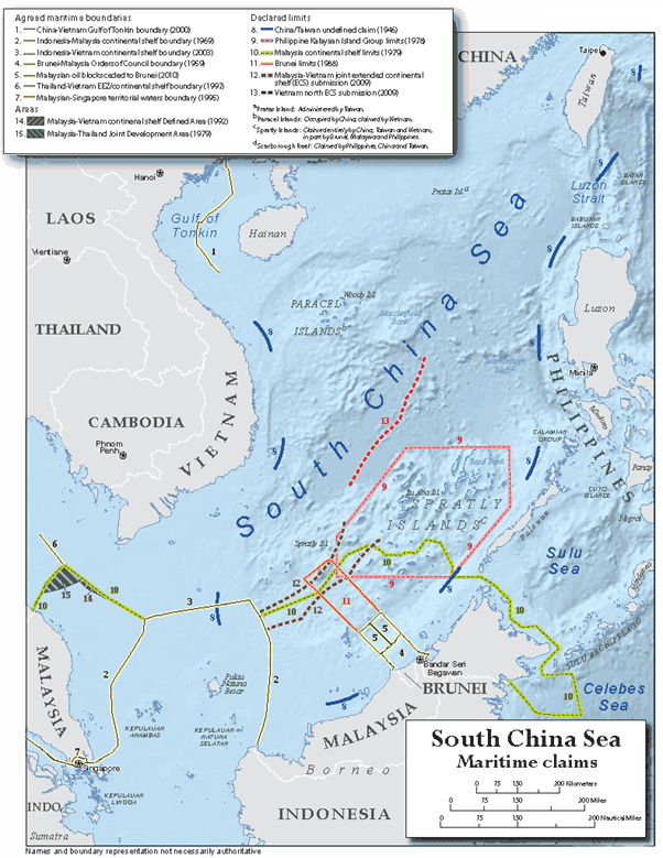 South China Sea Maritime Claims