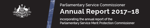Parliamentary Service Commissioner Annual Report 2017-18