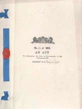 Seat of Government Act 1908