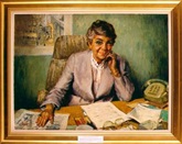 The Hon. Joan Child , 1988 by Charles William Bush (1911‒1989) 