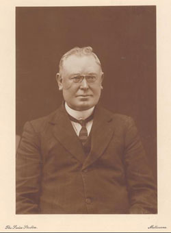 Senator Anthony St Ledger (Anti-Socialist, Qld) whose motion to disapprove certain Census questions led to the concept of business of the Senate