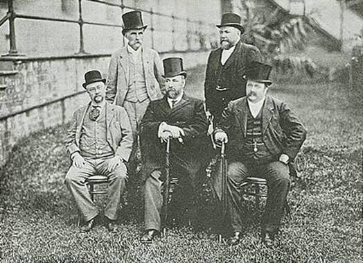 The Five Premiers. Courtesy of the National Library of Australia
