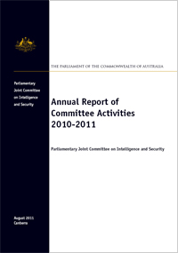 Cover of PJCIS report