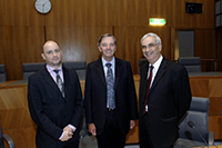 Dr Phil Larkin, Mr David Hawker MP, Professor Geoffrey Lindell