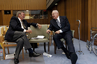 Mr Rod Sawford and Hon Gough Whitlam AC QC