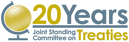 Treaties 20th Anniversary logo