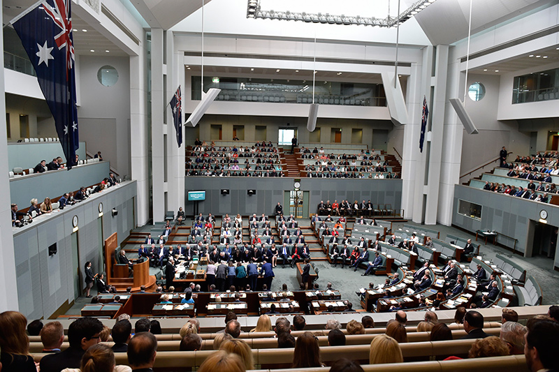 Opening of the 45th Parliament Parliament of Australia