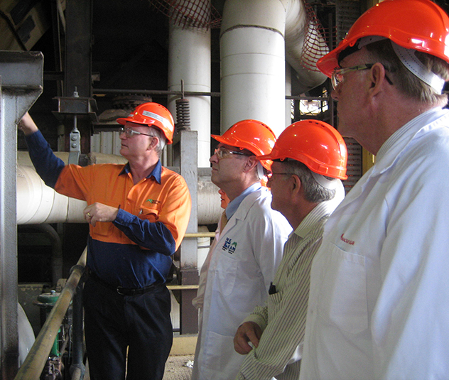 Senate Standing Committee on Foreign Affairs Defence and Trade on a site visit in the Pilbara region of Western Australia 2013