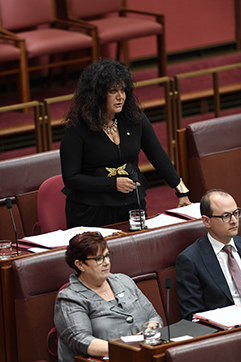 Senator the Hon. Michaelia Cash during question time