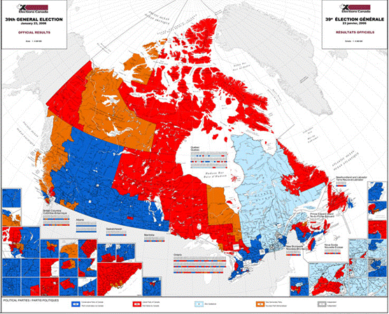 Figure 2: The 39th Canadian general election