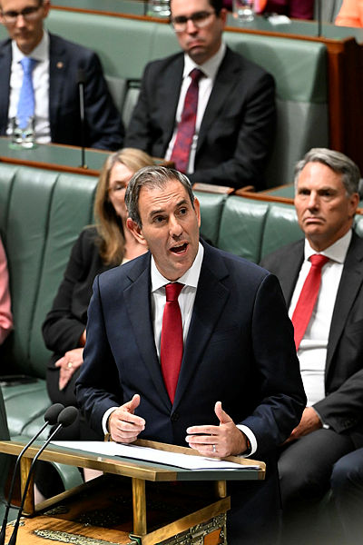 The Treasurer introduces the Budget