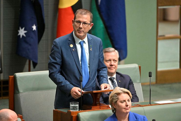 Private member addressing the House