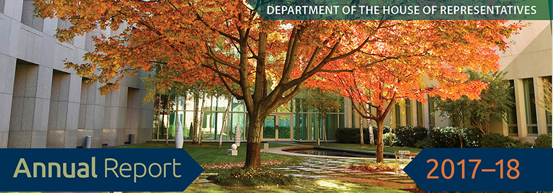 Department of the House of Representatives annual report 2017-18