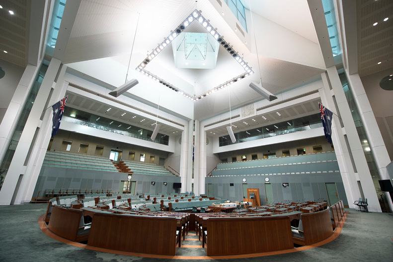 House of Representatives chamber.