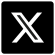 x.com logo black background