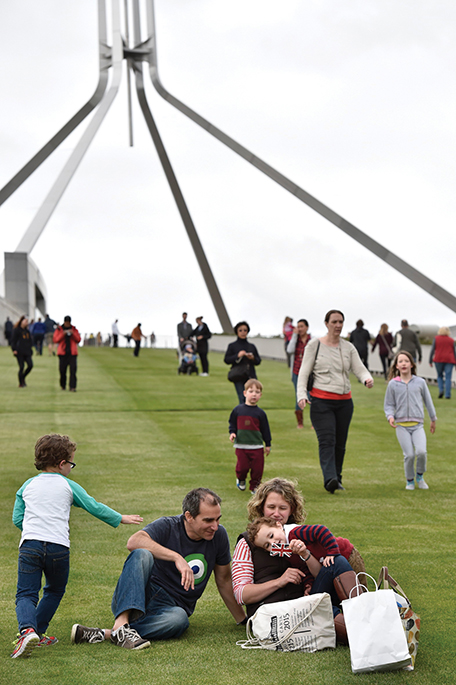 Open Day is a chance for the community to enjoy Parliament House and its grounds.