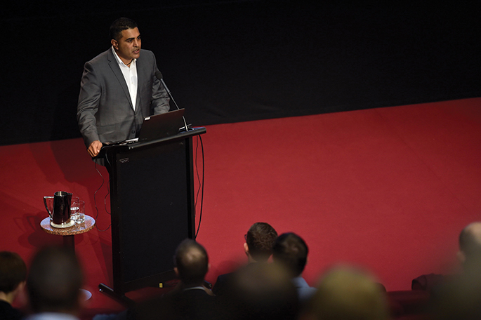 Justin Mohamed, Chief Executive Officer of Reconciliation Australia, delivers the 2016 Australian Parliamentary Library’s Reconciliation Week Lecture.