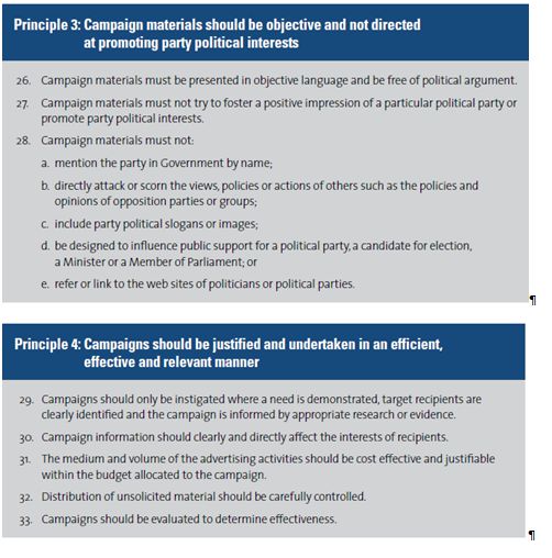 Government Advertising Campaigns