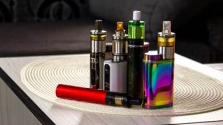 Photograph of e-cigarettes