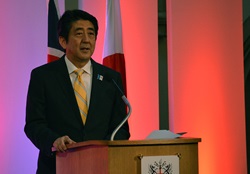 Shinzo Abe, Prime Minister of Japan 
