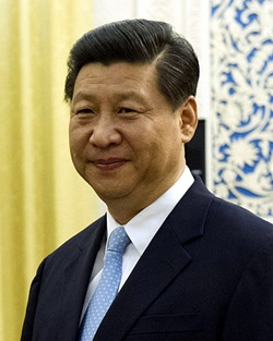 Chinese Vice President Xi Jinping prior to a meeting in Beijing China, Sept. 19, 2012