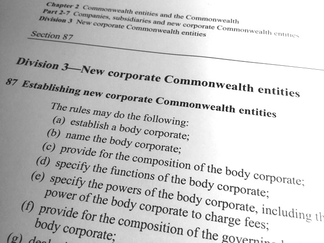 A new way to set up a Commonwealth organisation