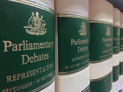 House of Representatives Parliamentary debates