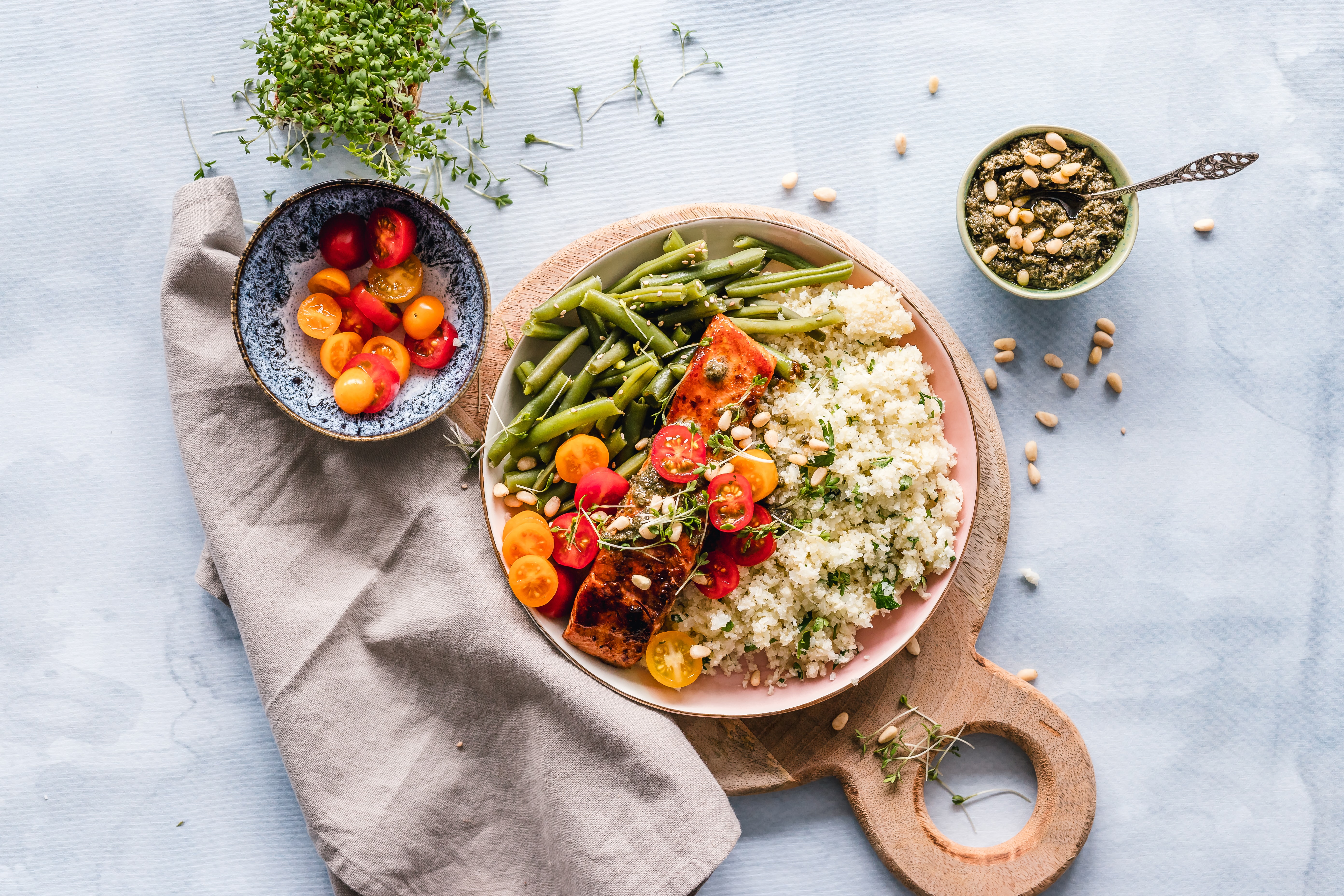 Vegetable salad photo