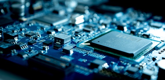 Photo of computer chips