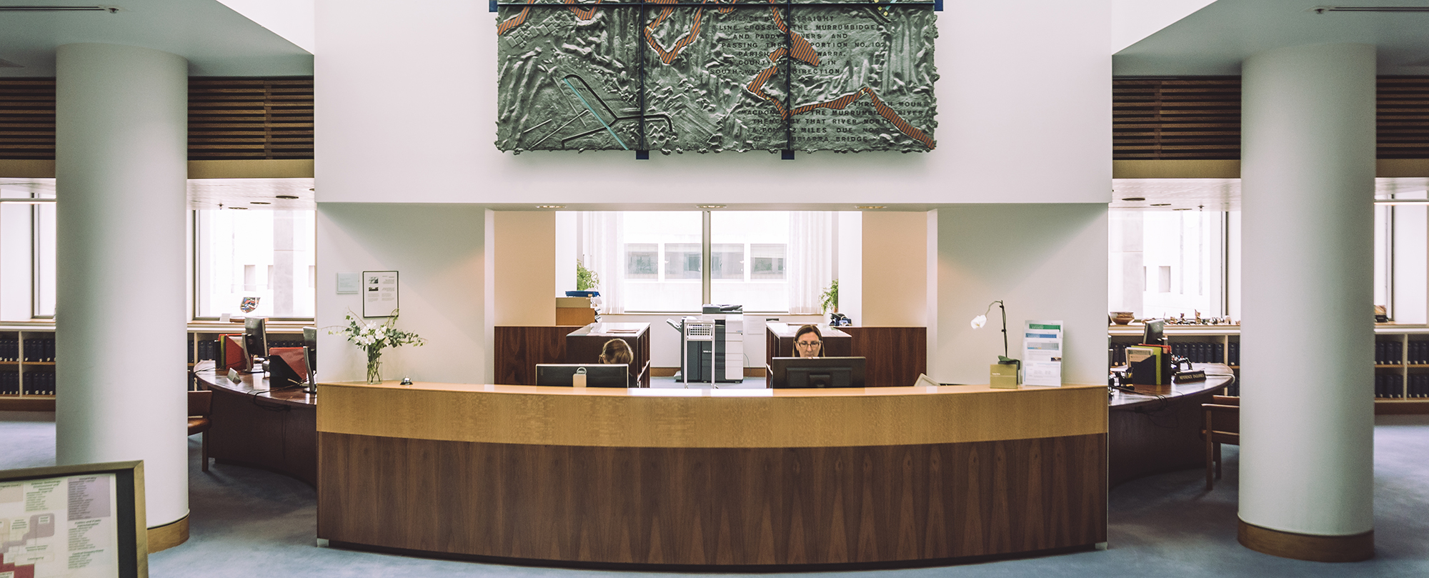 Parliamentary Library Front Desk