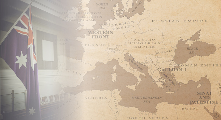 first world war map