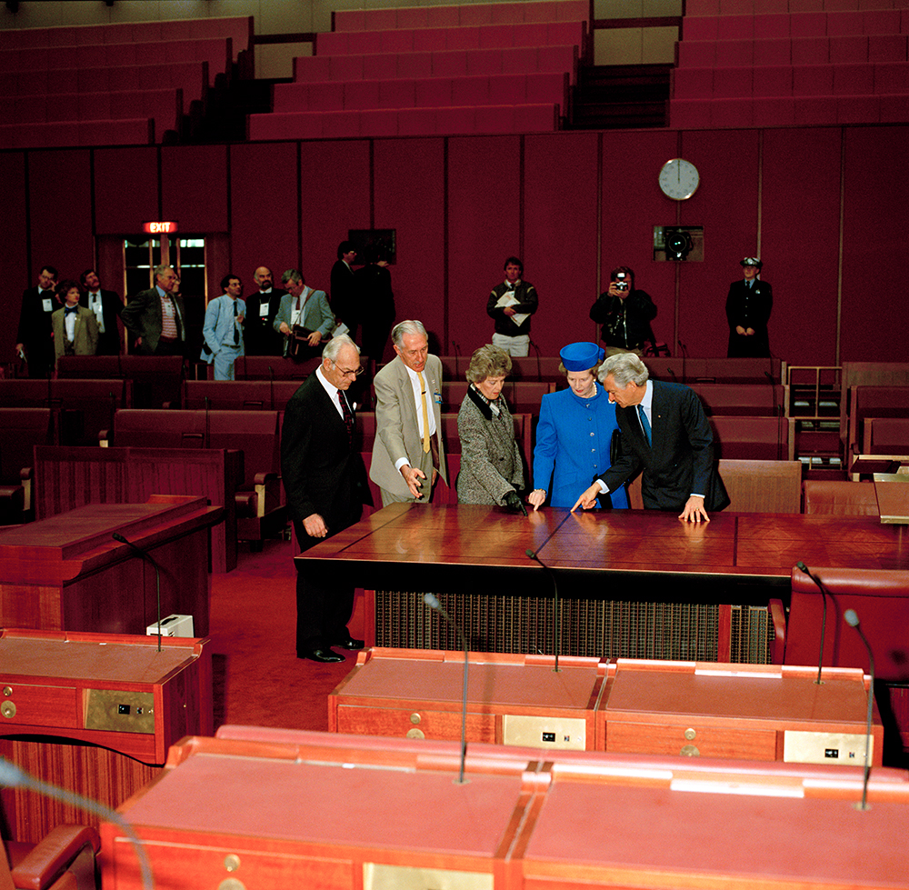 International relations – Official visits – Visit of UK Prime Minister Mrs Thatcher, National Archives of Australia, A8746, KN31/8/88/41