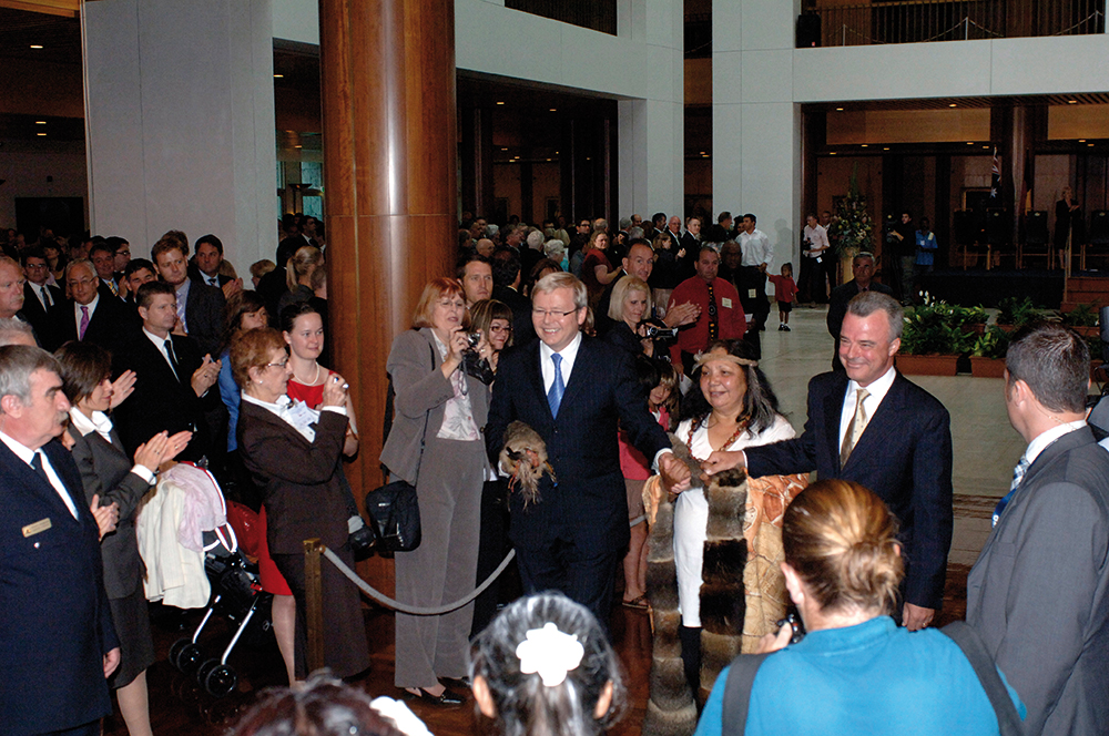 First Welcome to Country ceremony, Image source: AUSPIC