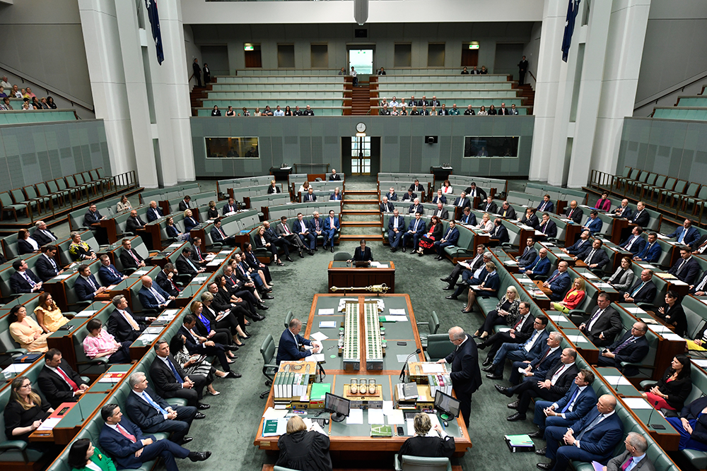 Condolence Motions for the 'Black Summer' bushfires, Image source: AUSPIC