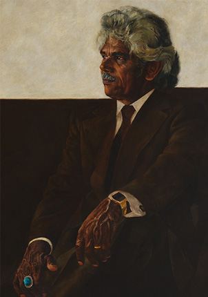 Neville Thomas Bonner, first Aboriginal Australian to become a member of the Parliament of Australia