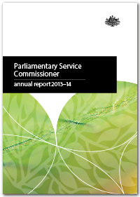 Parliamentary Service Commissioner Annual Report 2013-14