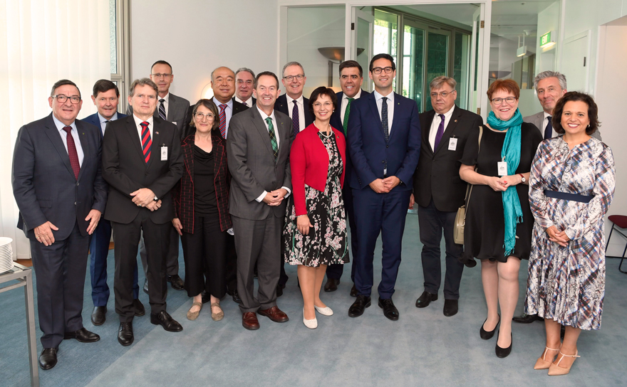 hosts delegation of Members of the European Parliament in