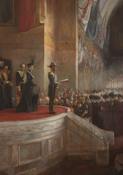 The first sitting of the Commonwealth Parliament 1901