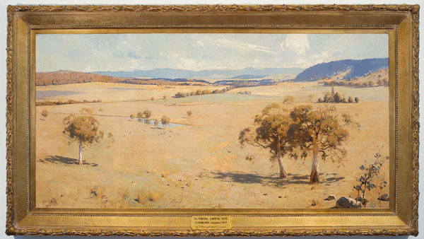 Theodore Penleigh Boyd (1890–1923) The Federal Capital Site, Canberra, 1913