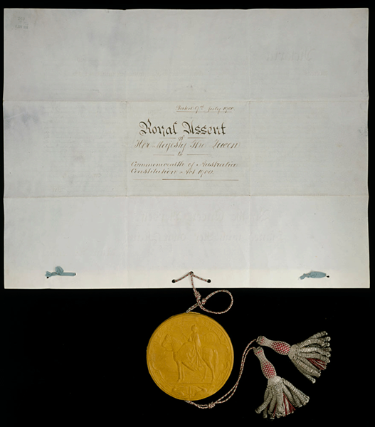Royal Assent of Queen Victoria to Commonwealth of Australia Constitution Act of 1900