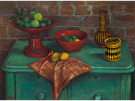 Margaret Olley (1923–2011) Limes and green chest, Duxford Street, c.1972