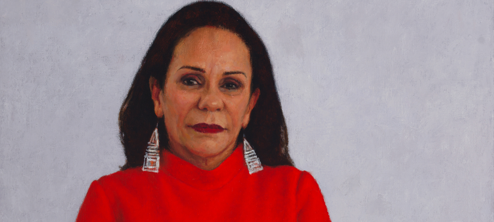 Portrait of Indigenous Member of Parliament Linda Burney by Jude Rae, 2018, Historic Memorials Collection.