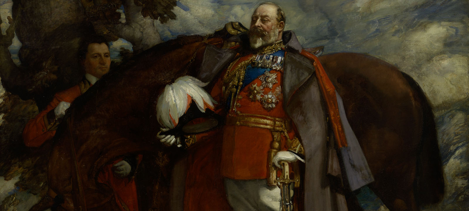 Portrait of Edward VII by George Lambert, 1910, Historic Memorials Collections