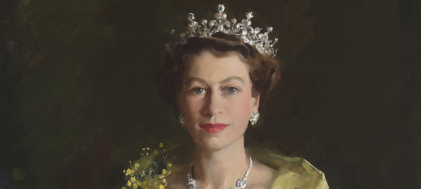 Portrait of Elizabeth II by William Dargie, 1954, Historic Memorials Collection