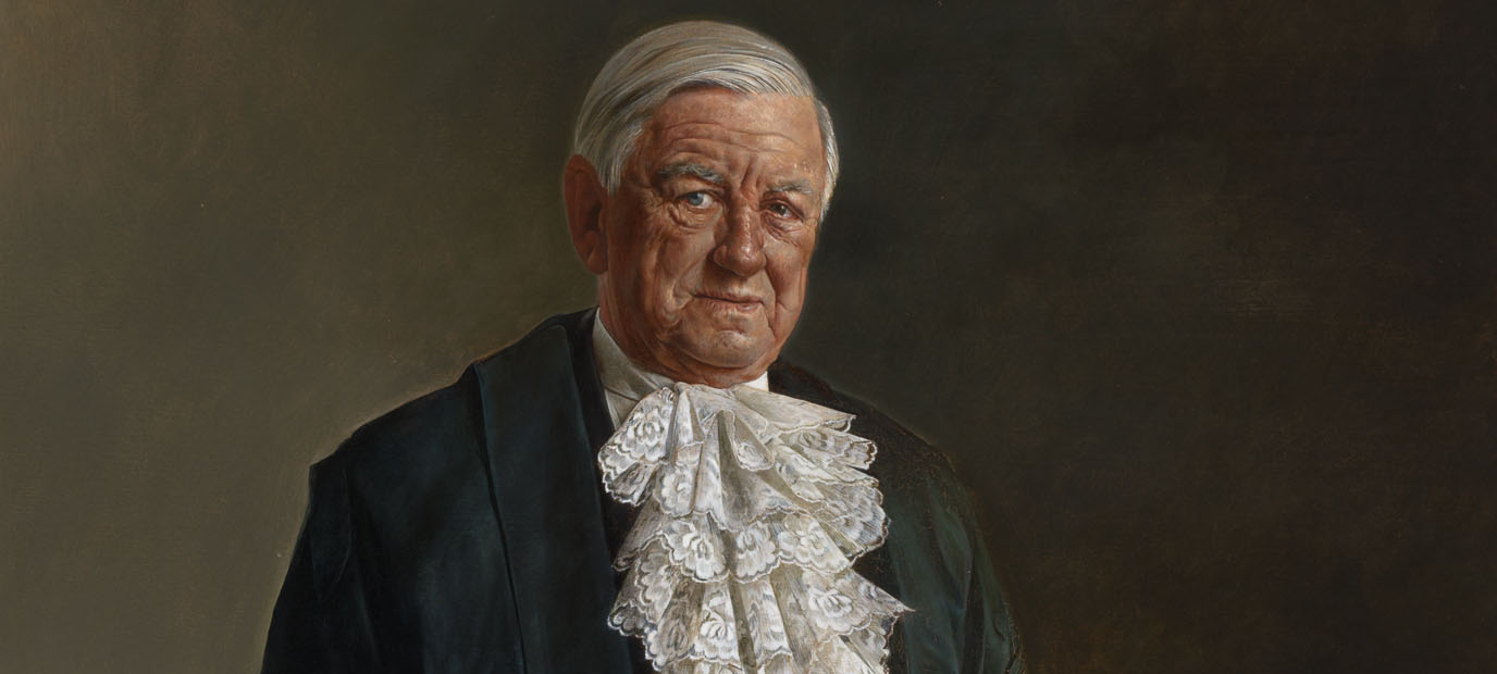 Portrait of Magnus Cormack by Bryan Westwood, Historic Memorials Collection