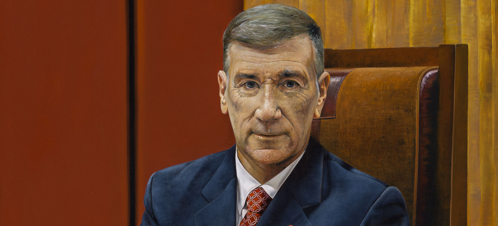 Portrait of John Hogg by Michael Zavros, Historic Memorials Collection